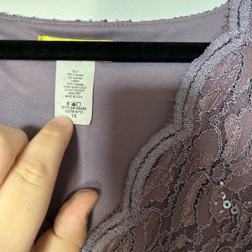Dusky Dreaming purple maxi dress - Picture 6 of 10